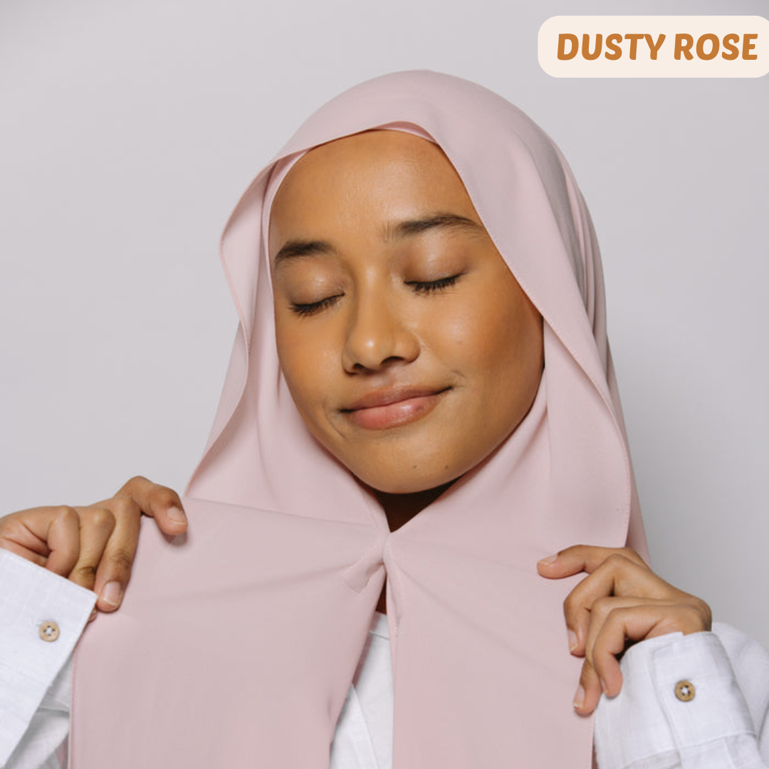 Instant Chiffon Hijab with Built-in Magnets